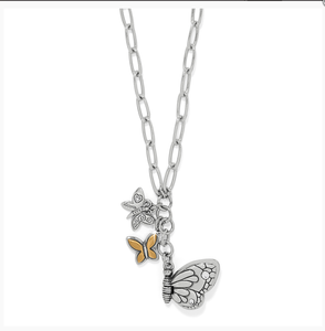 Brighton Forever Butterfly Locket Necklace