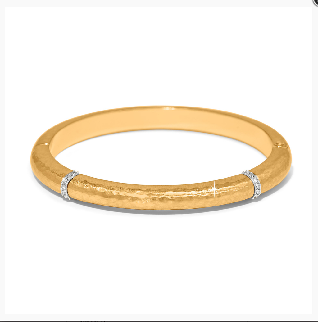 Brighton Meridian Geo Hinged Bangle