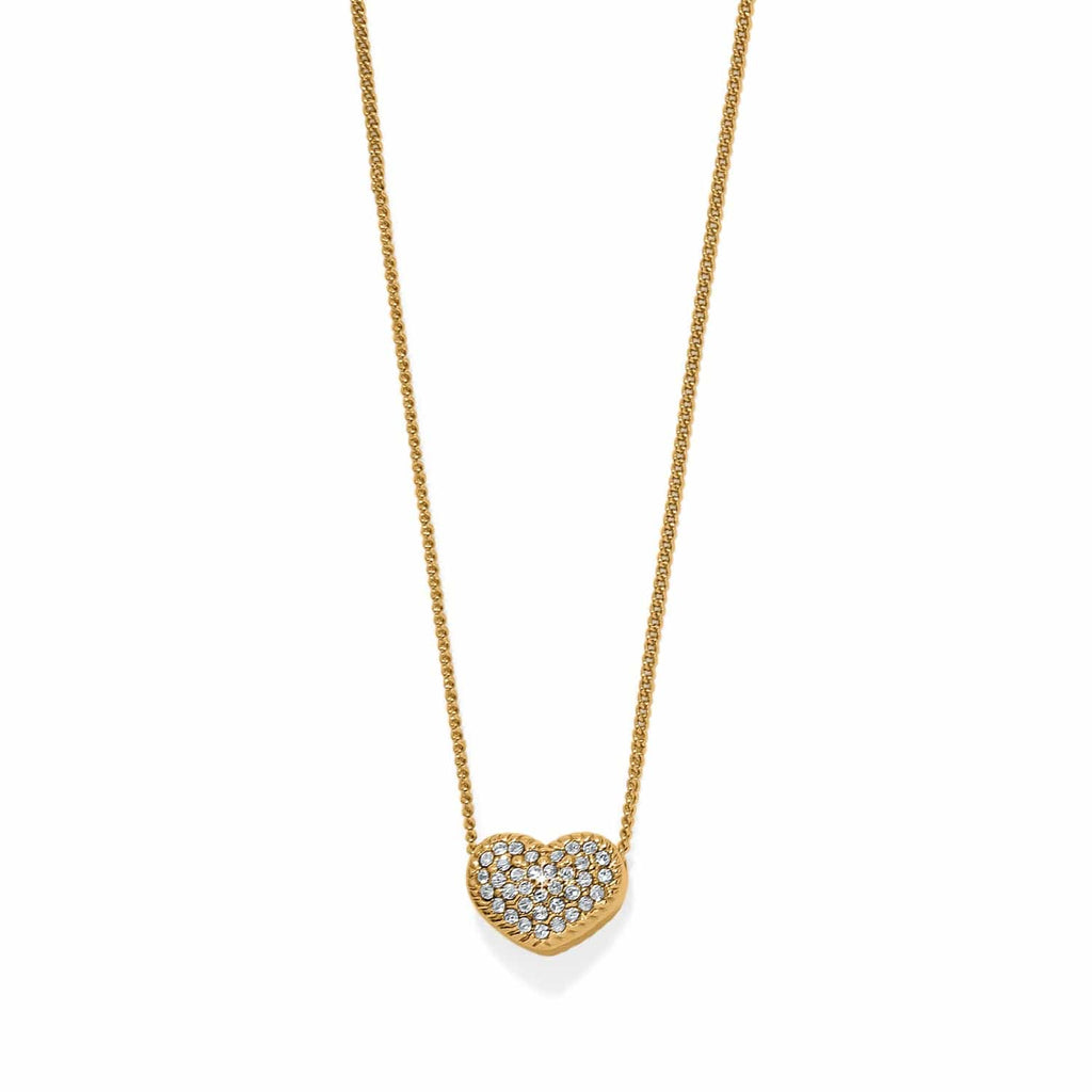 Brighton Illumina Celeste Heart Petite Necklace