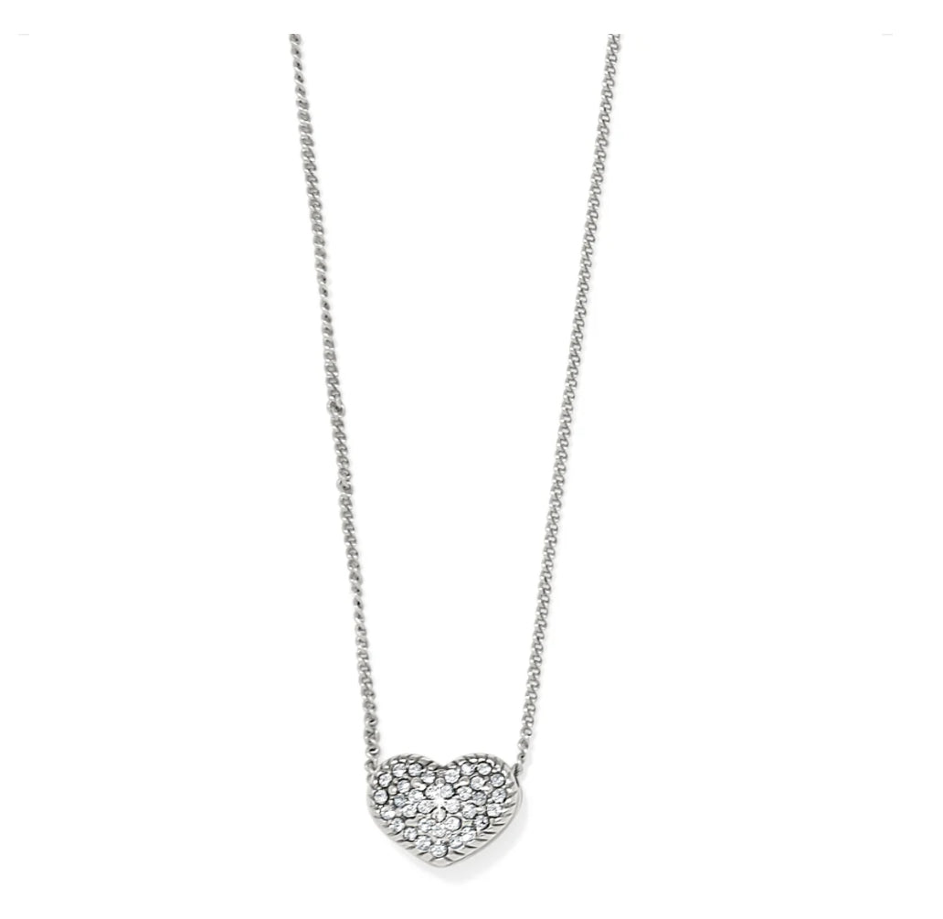 Brighton Illumina Celeste Petite Heart Necklace