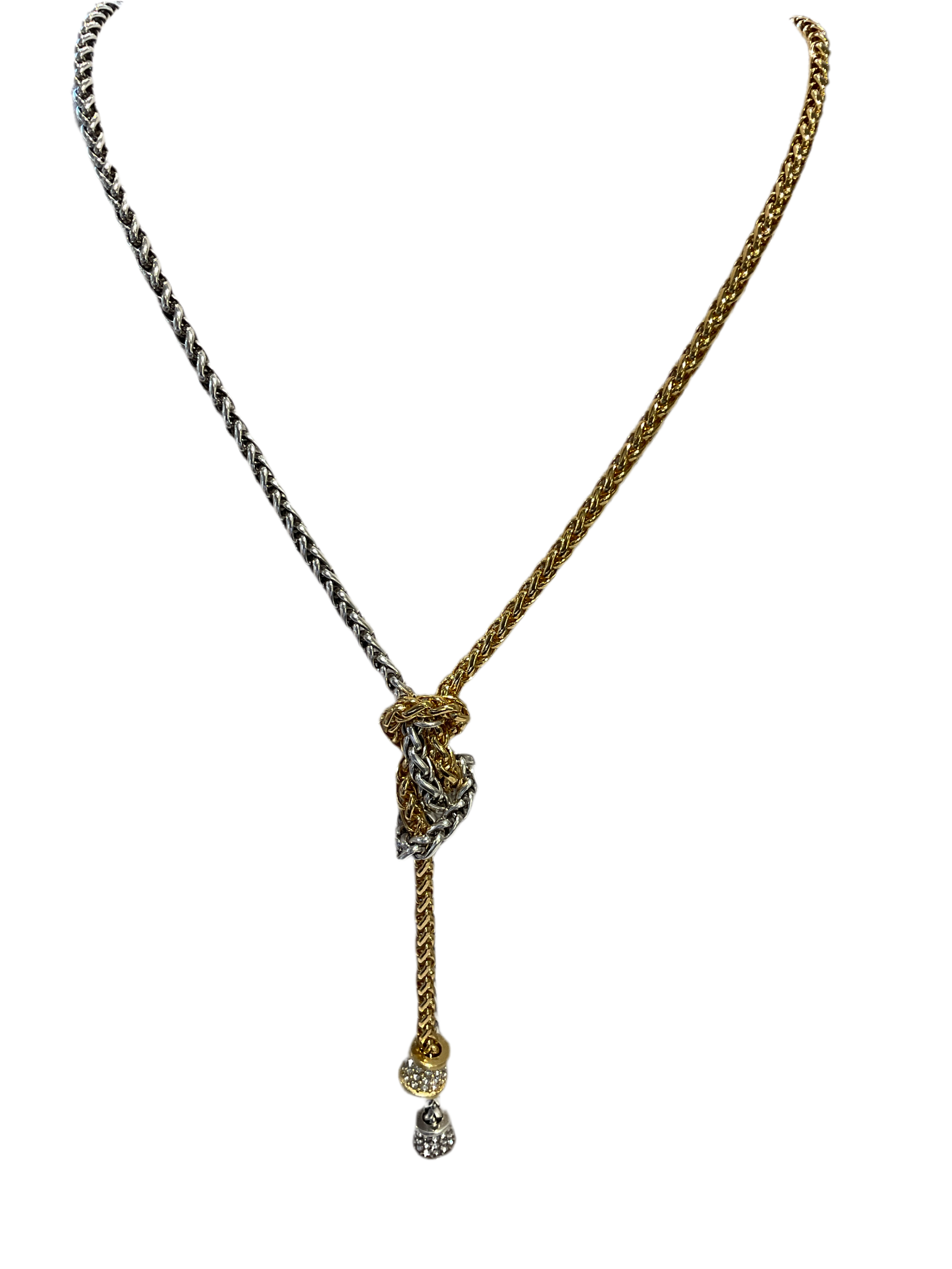 Brighton Meridian Ventus Two Tone Y Necklace