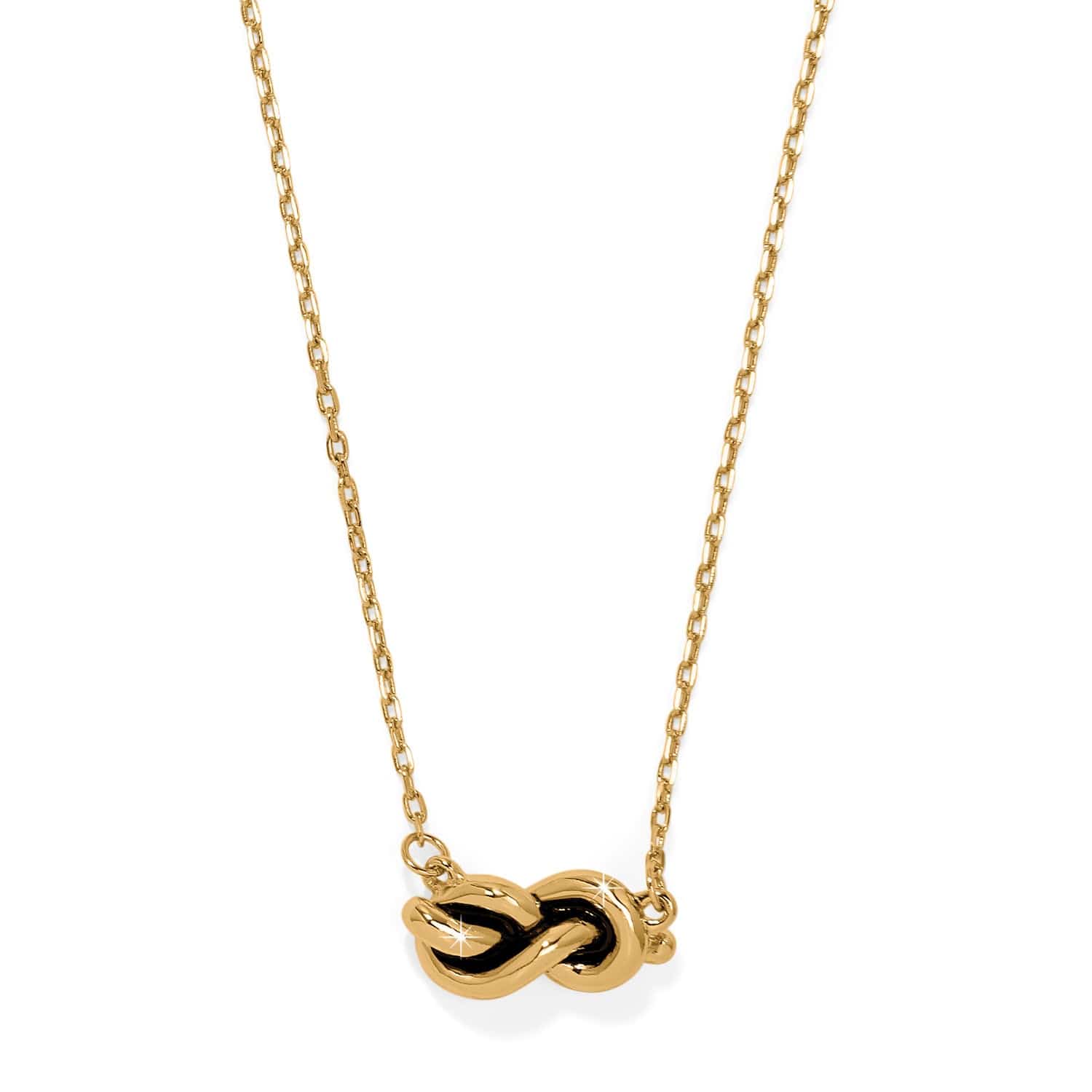 Brighton interlock Single Knot Petite Necklace
