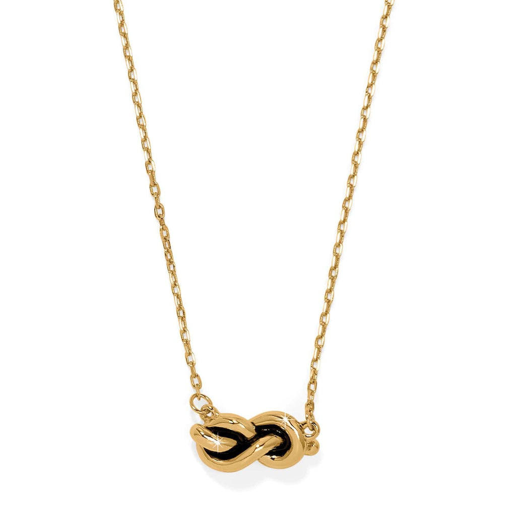 Brighton interlock Single Knot Petite Necklace