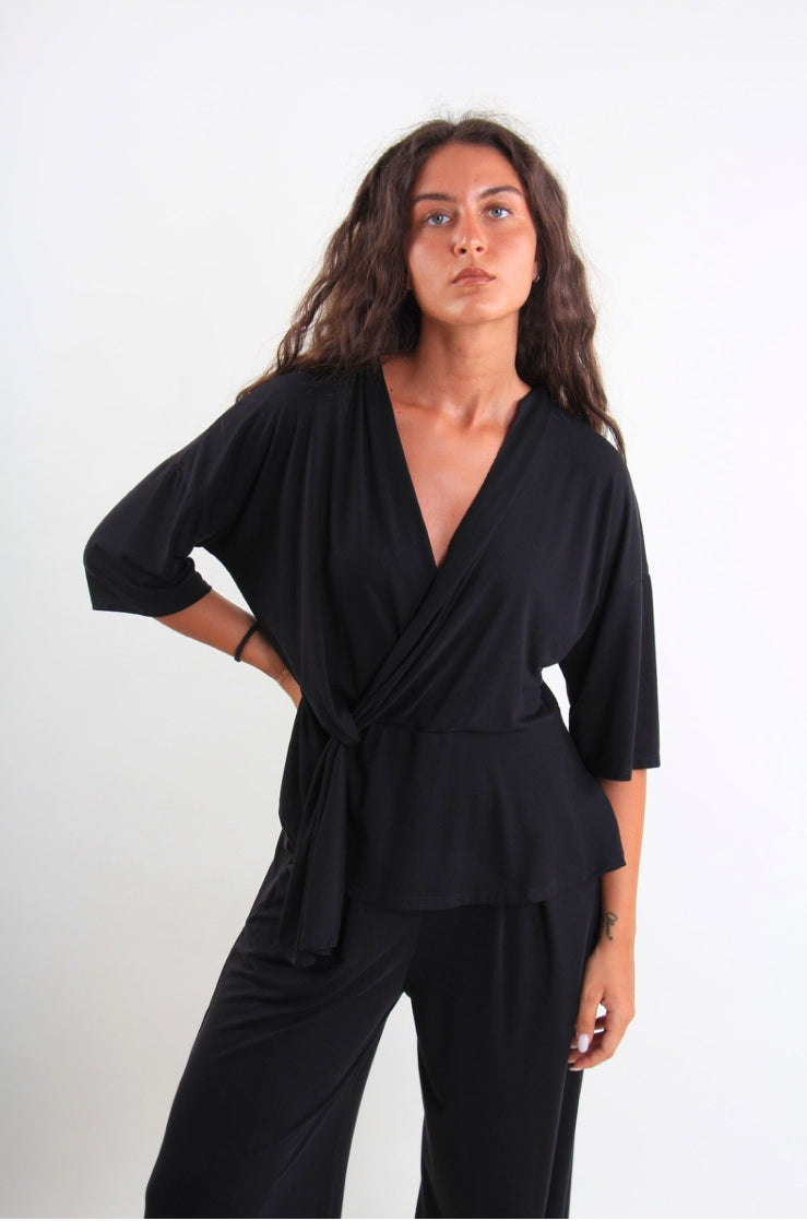 The Effortless Wrap Top
