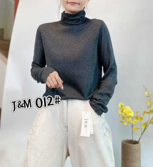 Essential Lightweight Scrunchy Neck Sweater