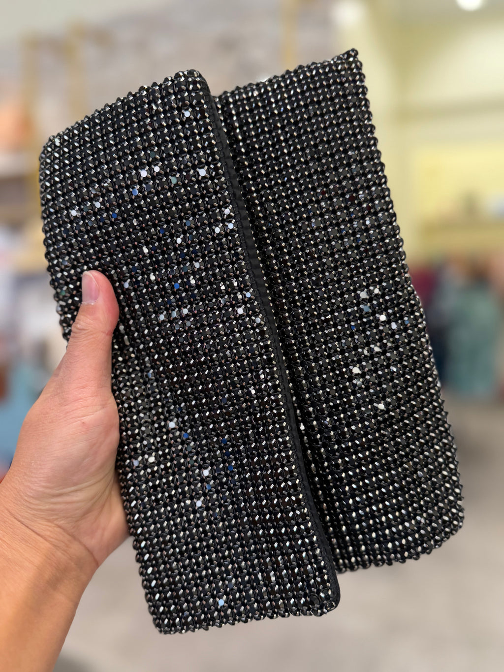 Crystal Envelope Clutch