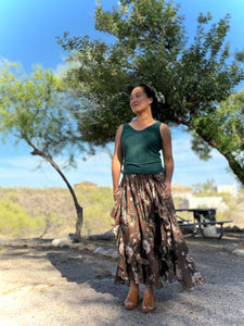 Cotton Vintage Bloom Skirt