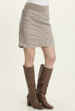 Wearables Trace Ruched Mini Skirt Foxglove