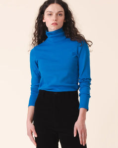 Prairie Underground Rib Turtleneck French Blue