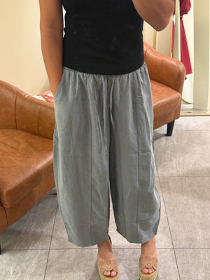 Linen Ballon Pants
