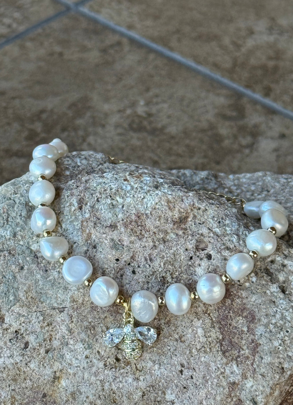 Honey Pearl Bracelet