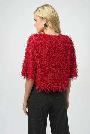JOSEPH RIBKOFF TOP RED