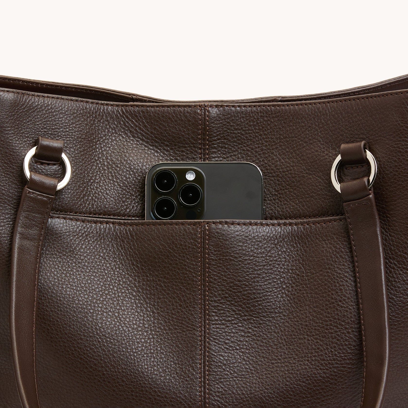 Hammitt Andersen Revival-Espresso Pebble-S