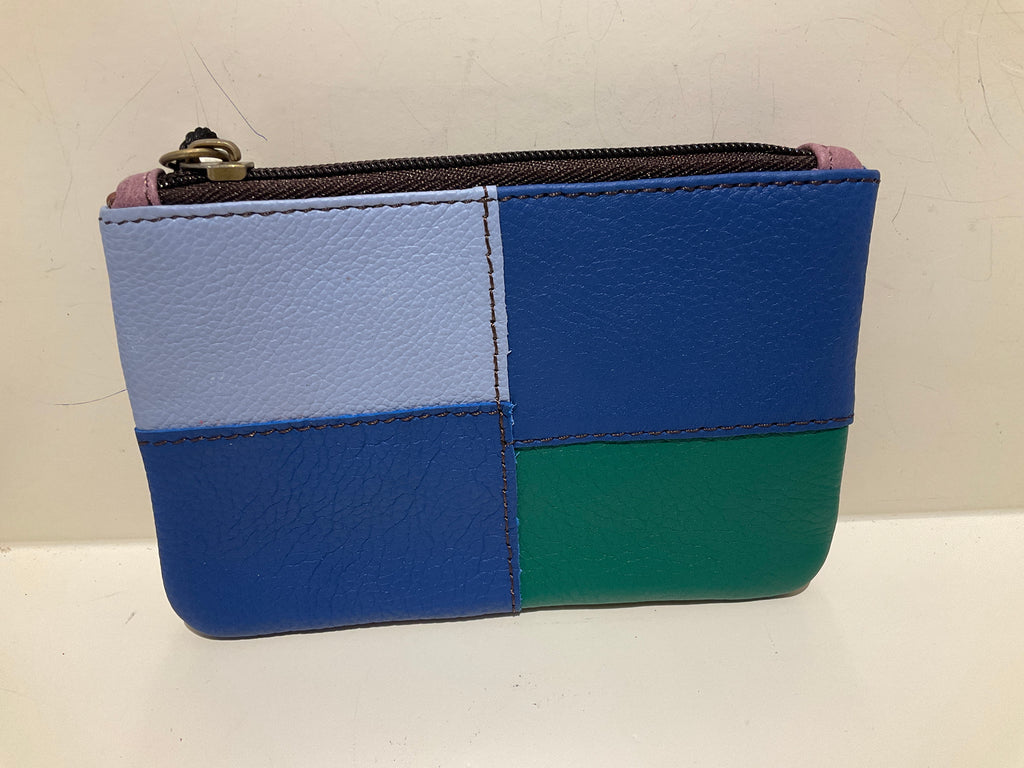 Soruka Zahra Leather Pouch Blue/Green