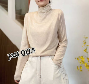 Essential Lightweight Scrunchy Neck Sweater