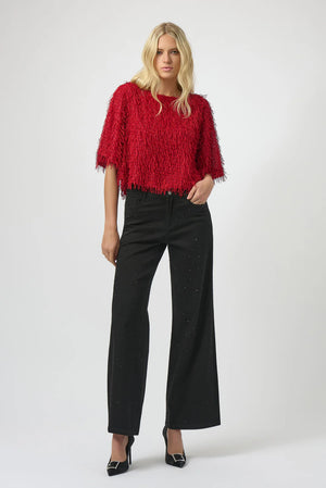 JOSEPH RIBKOFF TOP RED
