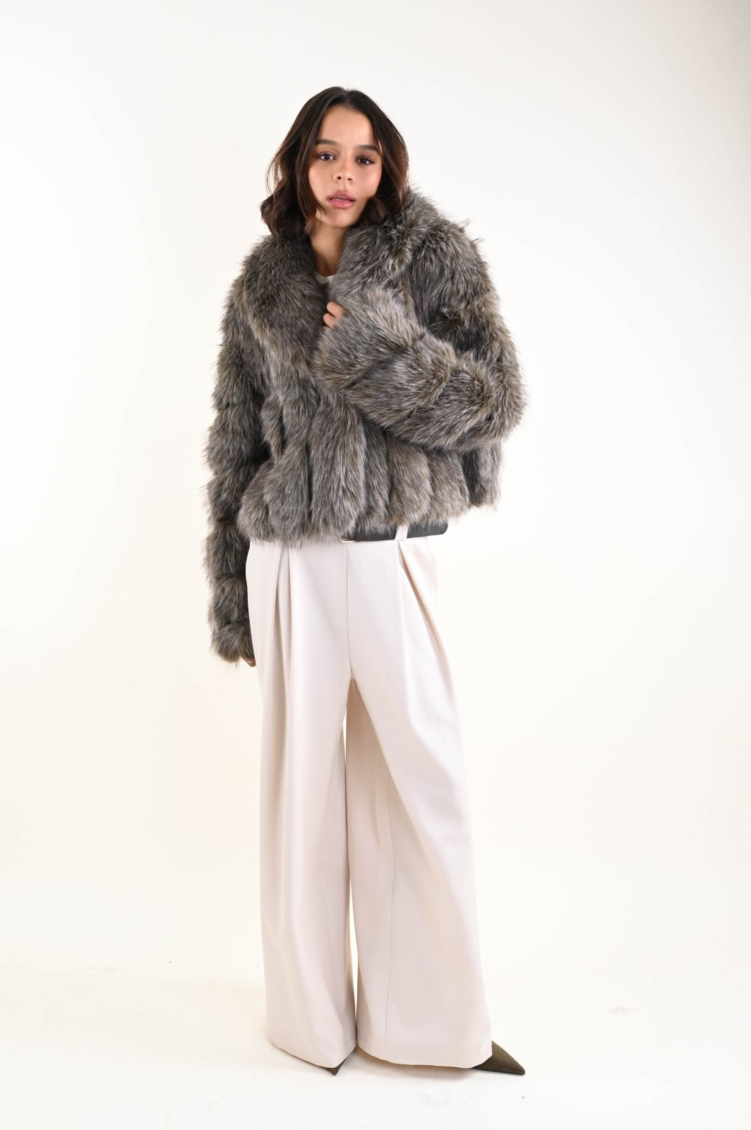 Faux Fur Coat