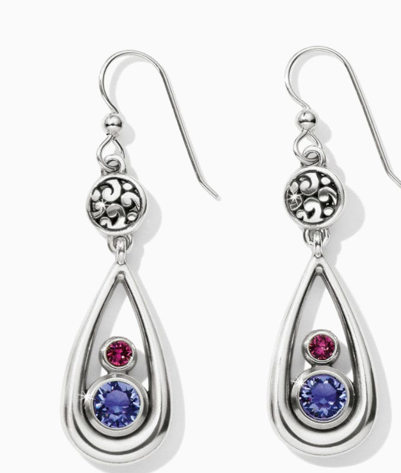 Elora Gems Teardrop French Wire Earrings Ja9344