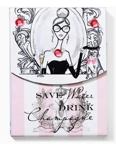 Drink Champagne Notepad