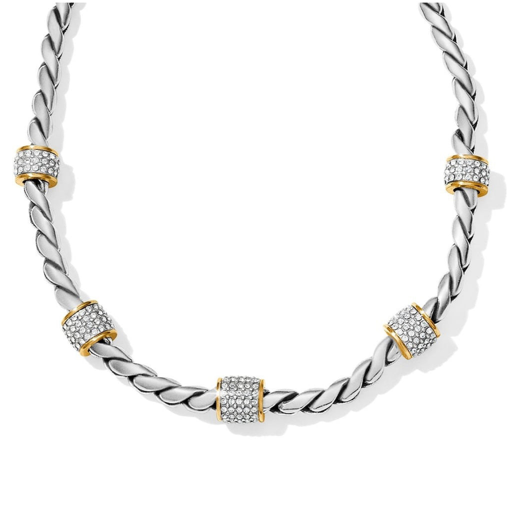 MERIDIAN NECKLACE  TWO TONE JN3480