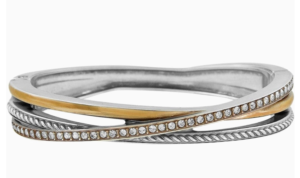 Neptune's Rings Narrow Hinged Bangle