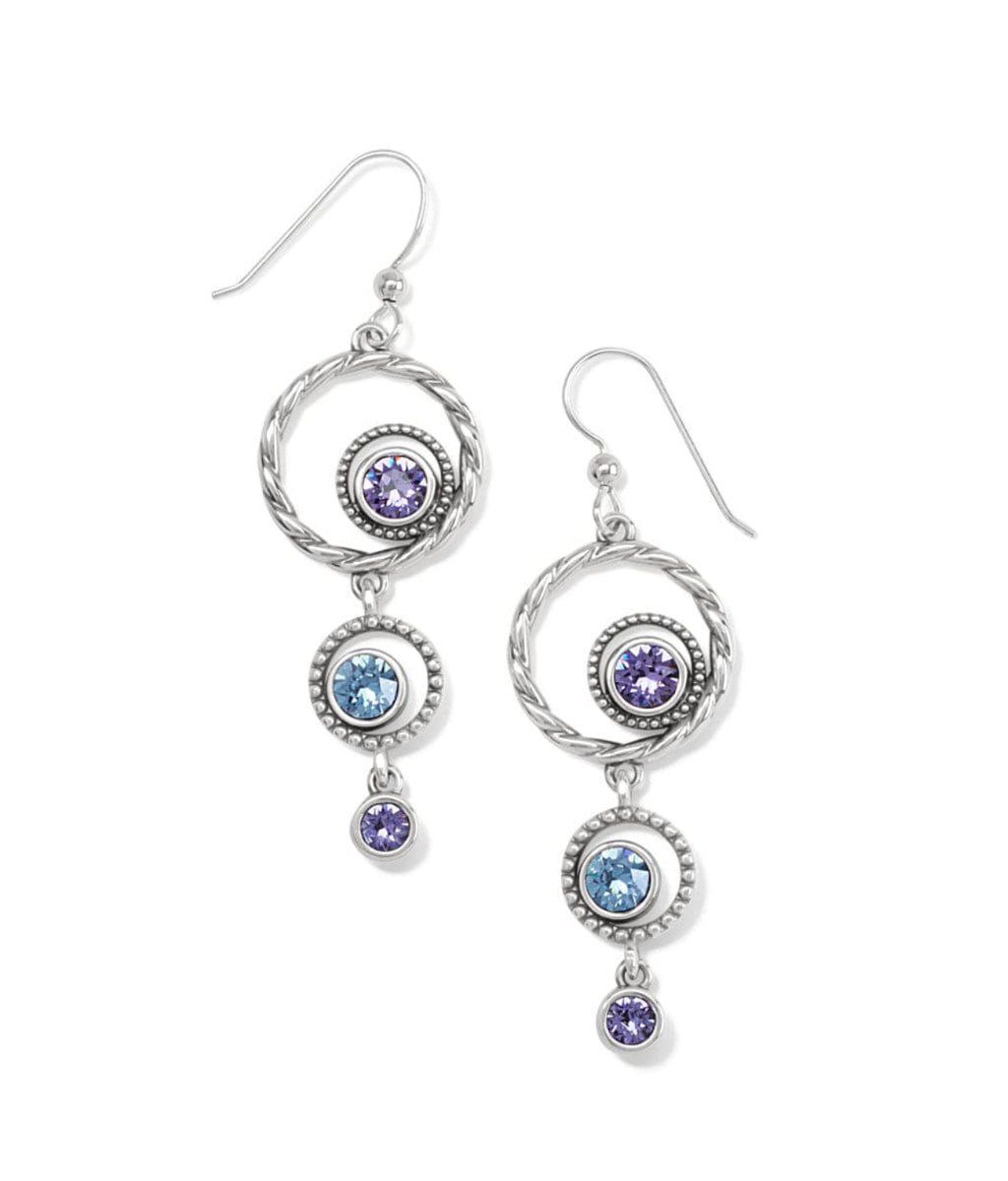 Brighton Halo Radiance French Wire Tanzanite