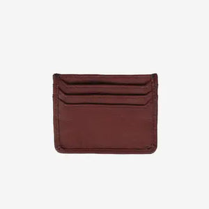 KEAA Leo Leather Cardholder Cognac