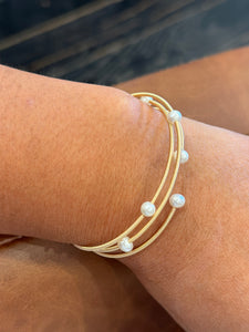 FUYU Monika Fresh Pearl Bangle