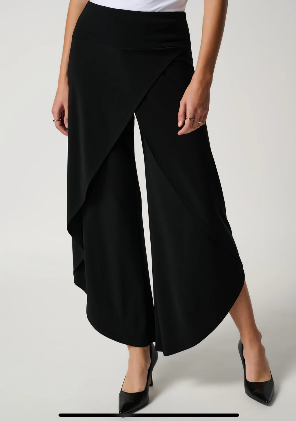 Joseph Ribkoff BLK Classic Overlay Pant