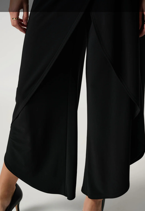 Joseph Ribkoff BLK Classic Overlay Pant