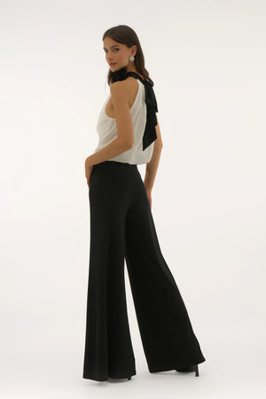 Joseph Ribkoff Black and White Jumpsuit