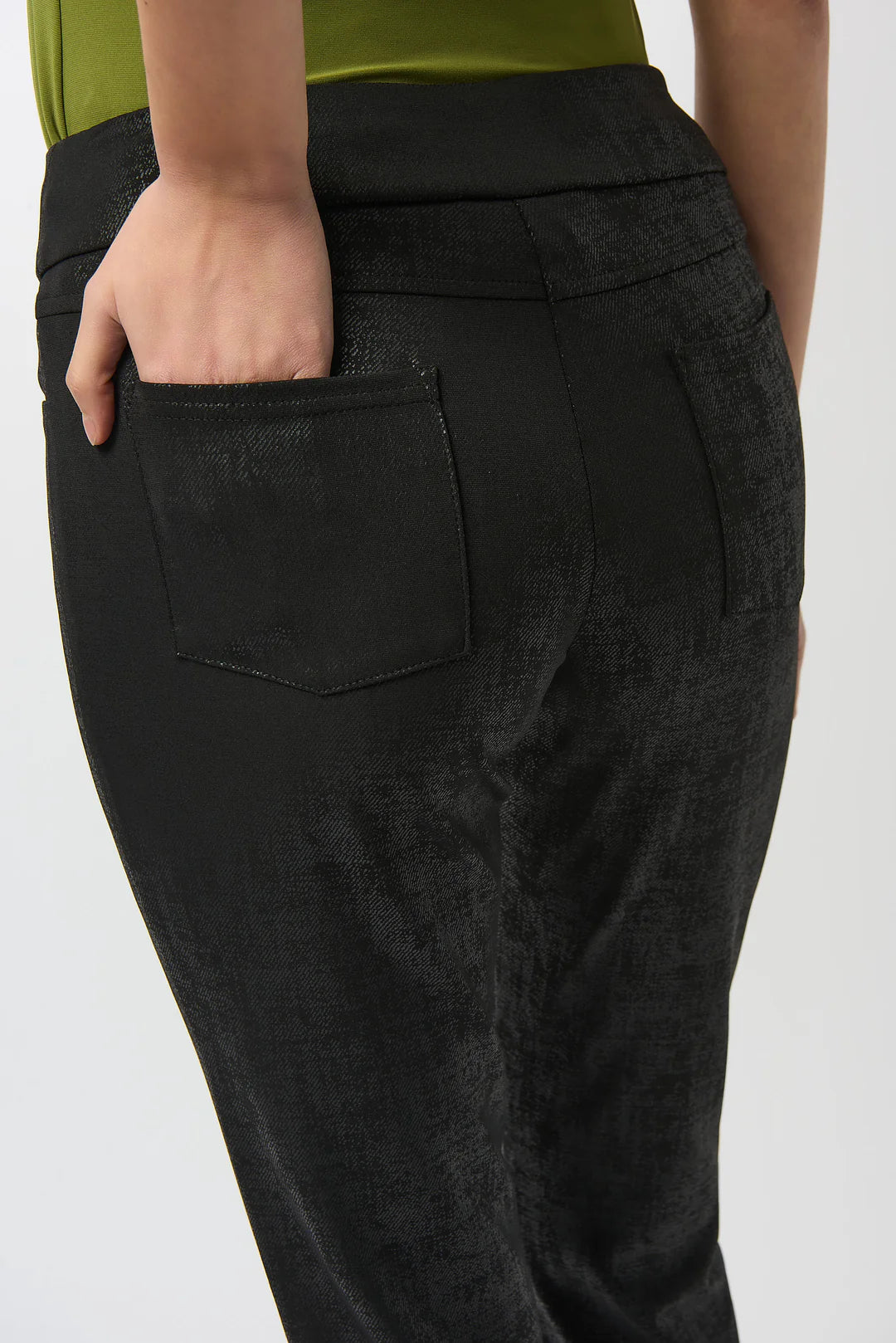 Joseph Ribkoff BKL Silky Knit Straight Pull-on Pant