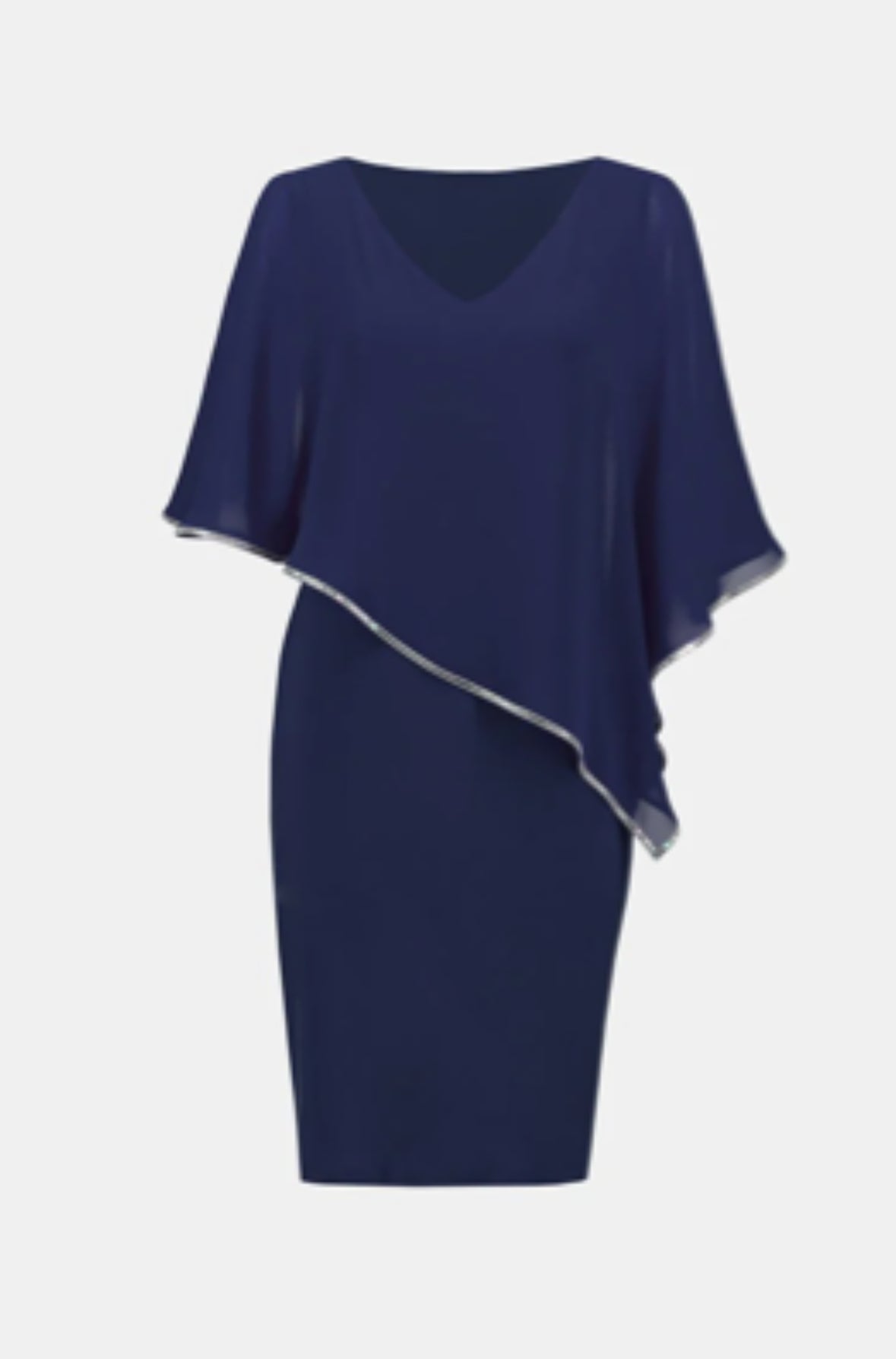 joseph ribkoff midnight blue dress Joseph Ribkoff Dress Fitted Beaded Split Dress Colmers Hill Fashion | Independent Women's Boutique