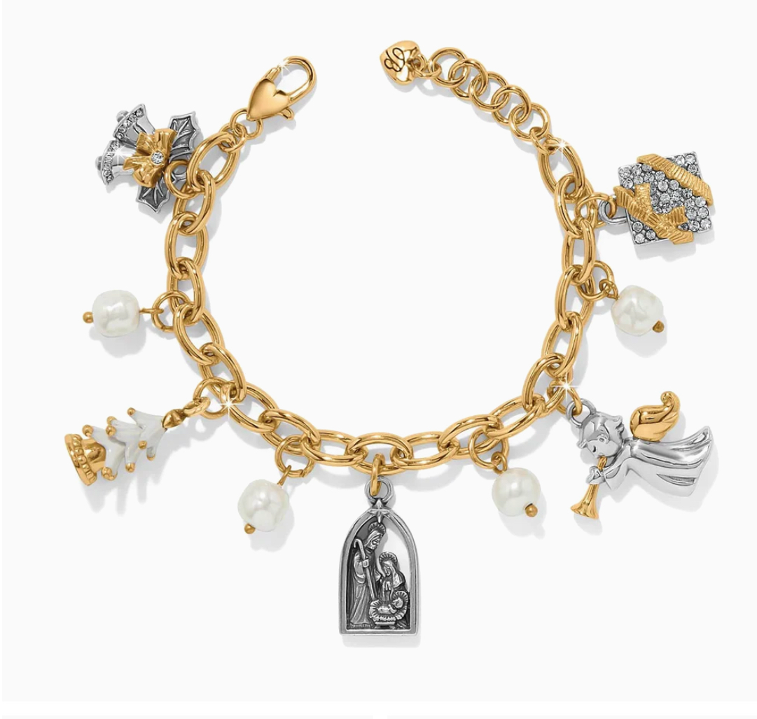 Brighton JF0404 Joyful Season Charm Bracelet