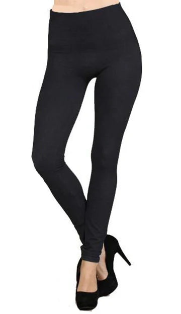 M. Rena High Waist Denim Leggings Indigo One Size