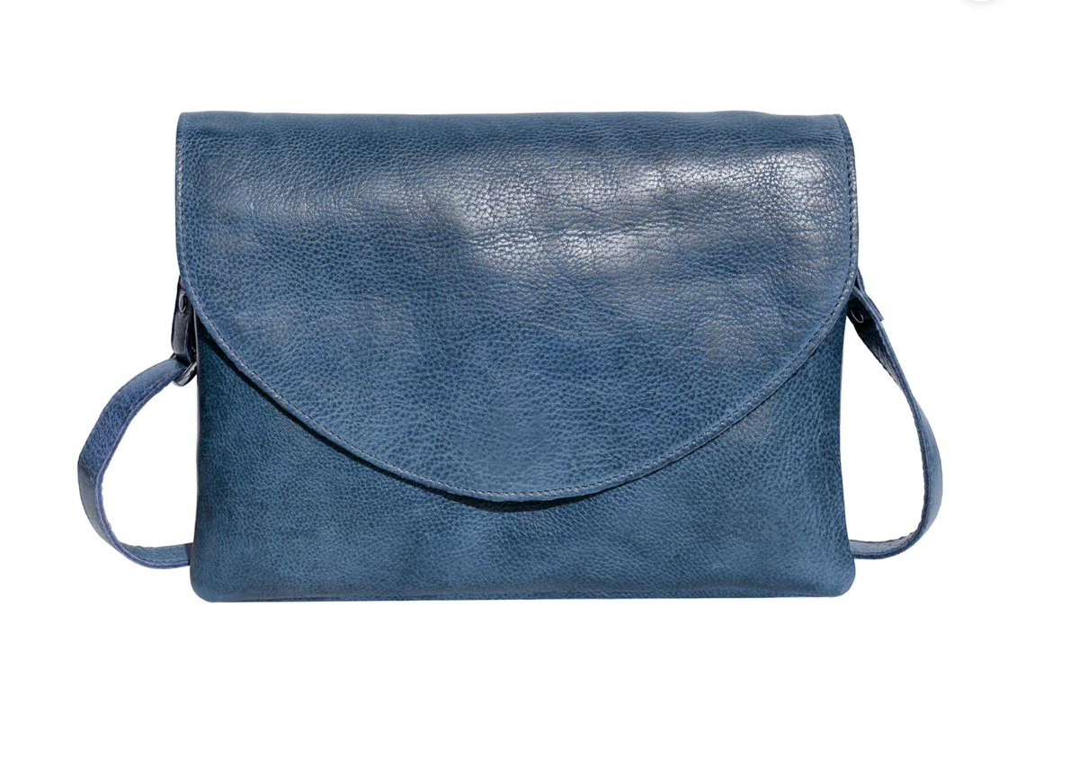 Latico Marcus Crossbody Denim Blue