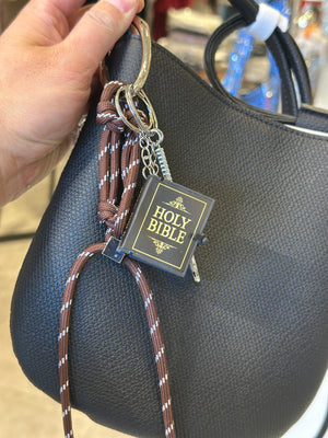 Purse Charm Tennis Bible E