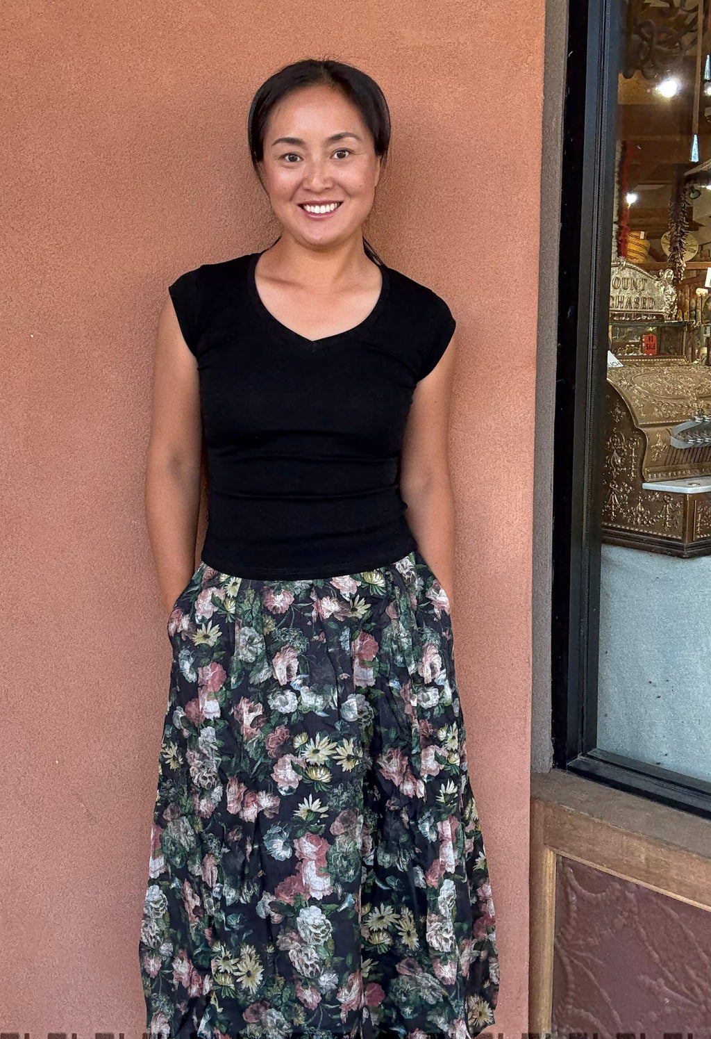 Ramie Botanical Whispers Skirt