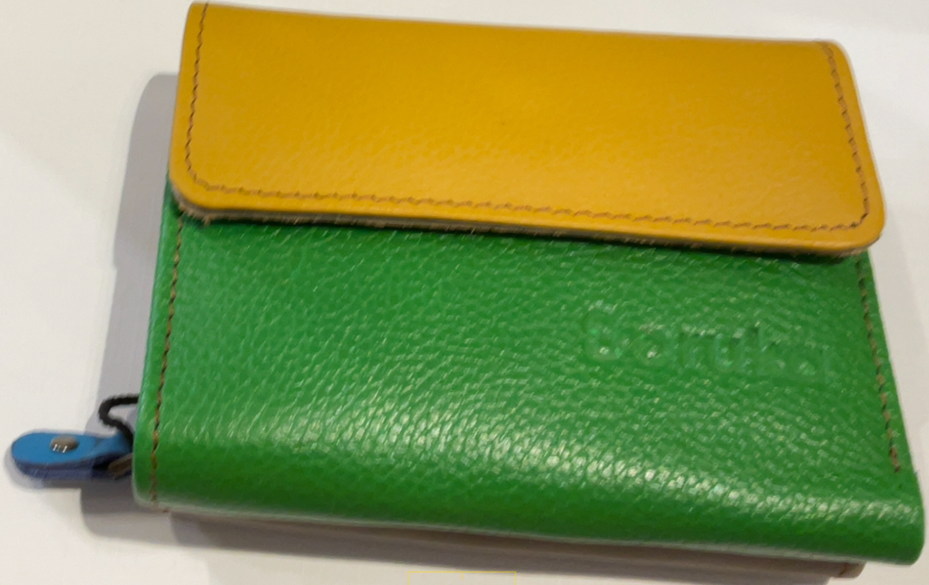 Soruka Rings Plain Wallet Lime/Mustard