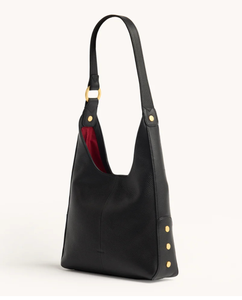 Hammitt Tim Med-Black Brushed/Gold