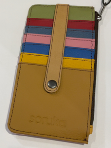 Soruka Cassie Cardholder Pink/Mustard