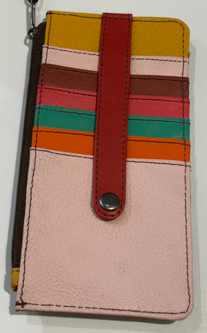 Soruka Cassie Cardholder Pink/Mustard