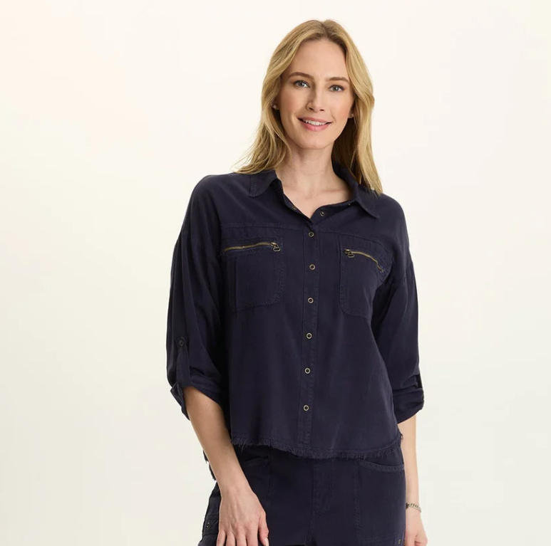 Wearables Knapp Twill Utility Button-Up