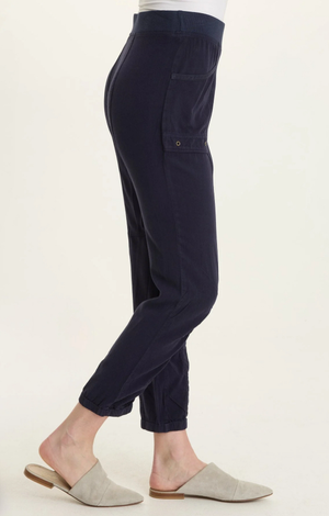 Wearables Squire Twill Banded Hem Pant Navy