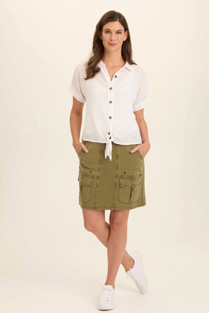 Wearables Leto Cargo Mini Skirt