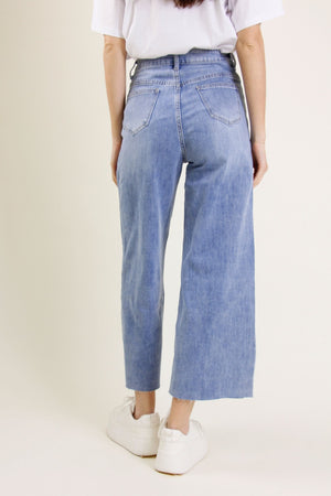 Weekend Cropped Wide-Leg Jean 1