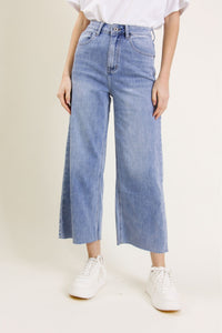 Weekend Cropped Wide-Leg Jean