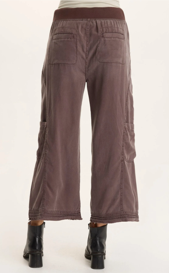 XCVI Tullio Soft Twill Cargo Gaucho Bistro