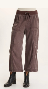 XCVI Tullio Soft Twill Cargo Gaucho Bistro