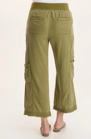 XCVI Tullio Soft Twill Cargo Gaucho Thicket